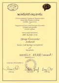 oklevél