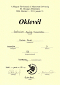oklevél