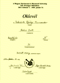 oklevél