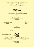 oklevél